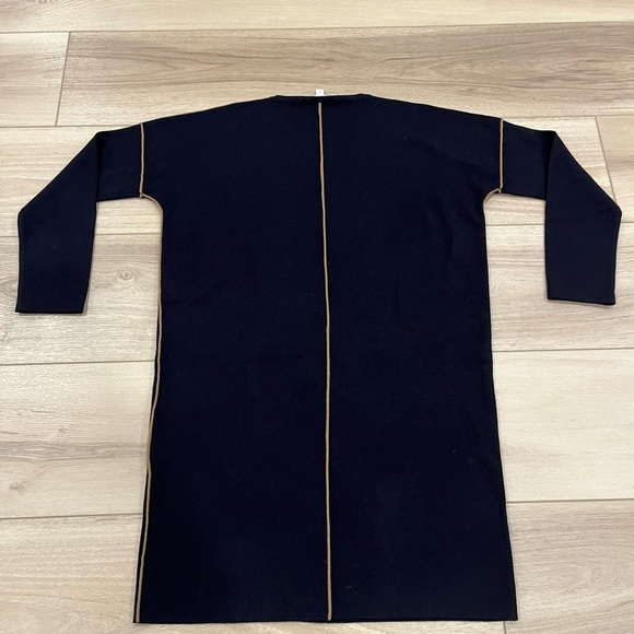 Max Mara Tanaro Long Sleeve Virgin Wool Shift Dress Medium M - Picture 9 of 9